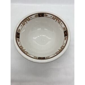 Vintage Syracuse China Calhoun Ivory Footed Bowl 7” Restaurant Ware